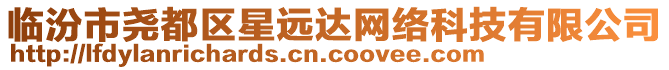 臨汾市堯都區(qū)星遠(yuǎn)達(dá)網(wǎng)絡(luò)科技有限公司