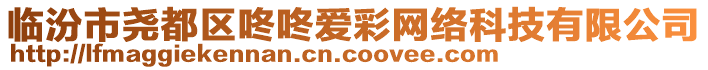 臨汾市堯都區(qū)咚咚愛彩網(wǎng)絡(luò)科技有限公司