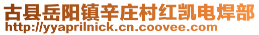 古县岳阳镇辛庄村红凯电焊部