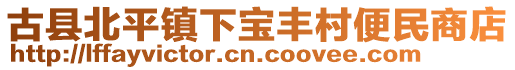 古县北平镇下宝丰村便民商店