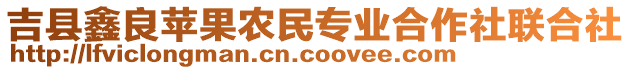 吉縣鑫良蘋果農(nóng)民專業(yè)合作社聯(lián)合社