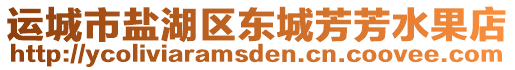 運(yùn)城市鹽湖區(qū)東城芳芳水果店