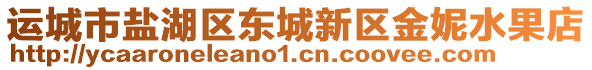 運(yùn)城市鹽湖區(qū)東城新區(qū)金妮水果店