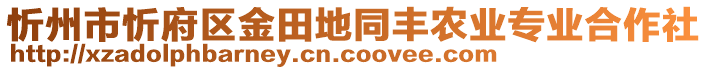 忻州市忻府區(qū)金田地同豐農(nóng)業(yè)專業(yè)合作社