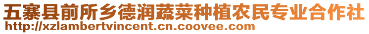 五寨縣前所鄉(xiāng)德潤(rùn)蔬菜種植農(nóng)民專業(yè)合作社