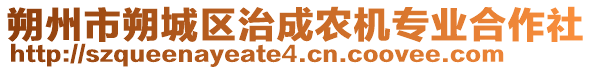 朔州市朔城區(qū)治成農(nóng)機專業(yè)合作社