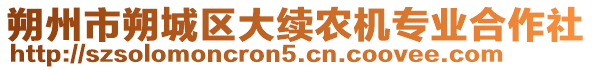 朔州市朔城區(qū)大續(xù)農(nóng)機(jī)專(zhuān)業(yè)合作社