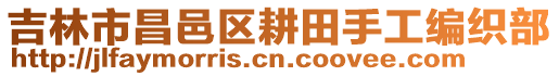 吉林市昌邑區(qū)耕田手工編織部