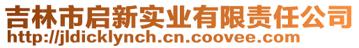 吉林市啟新實(shí)業(yè)有限責(zé)任公司