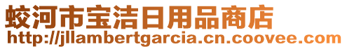 蛟河市寶潔日用品商店