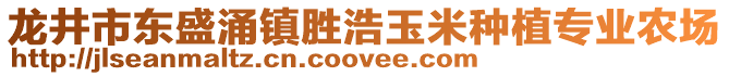 龙井市东盛涌镇胜浩玉米种植专业农场