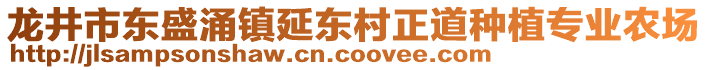 龍井市東盛涌鎮(zhèn)延東村正道種植專業(yè)農(nóng)場