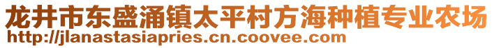 龙井市东盛涌镇太平村方海种植专业农场