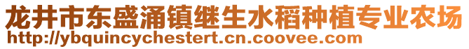 龙井市东盛涌镇继生水稻种植专业农场