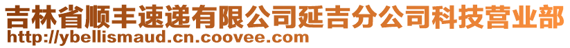 吉林省順豐速遞有限公司延吉分公司科技營業(yè)部