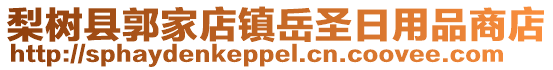 梨樹縣郭家店鎮岳圣日用品商店