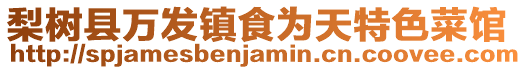 梨樹縣萬發(fā)鎮(zhèn)食為天特色菜館