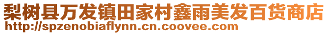 梨樹縣萬發鎮田家村鑫雨美發百貨商店
