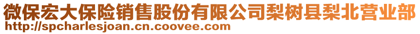 微保宏大保險(xiǎn)銷售股份有限公司梨樹縣梨北營(yíng)業(yè)部