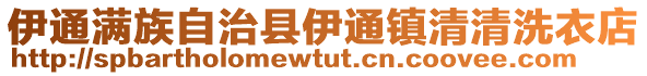 伊通滿族自治縣伊通鎮(zhèn)清清洗衣店