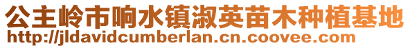 公主嶺市響水鎮(zhèn)淑英苗木種植基地