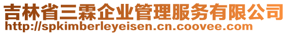 吉林省三霖企業(yè)管理服務有限公司