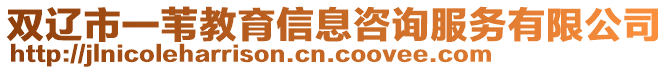 雙遼市一葦教育信息咨詢服務有限公司