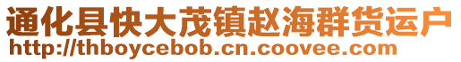 通化縣快大茂鎮(zhèn)趙海群貨運(yùn)戶