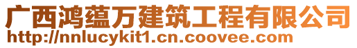 廣西鴻蘊(yùn)萬建筑工程有限公司