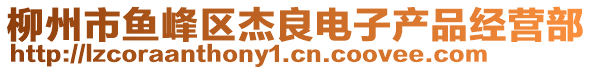 柳州市魚峰區(qū)杰良電子產(chǎn)品經(jīng)營部