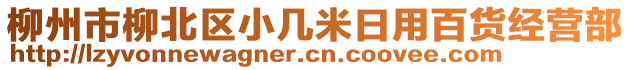 柳州市柳北區(qū)小幾米日用百貨經(jīng)營部