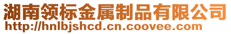 湖南領(lǐng)標(biāo)金屬制品有限公司