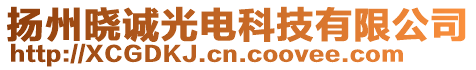 扬州晓诚光电科技有限公司