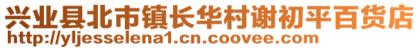 興業(yè)縣北市鎮(zhèn)長華村謝初平百貨店