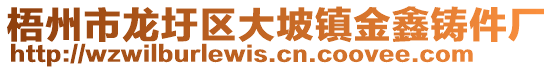 梧州市龍圩區(qū)大坡鎮(zhèn)金鑫鑄件廠