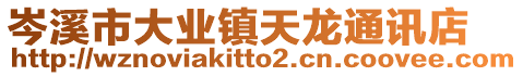 岑溪市大業(yè)鎮(zhèn)天龍通訊店