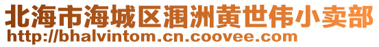 北海市海城区涠洲黄世伟小卖部