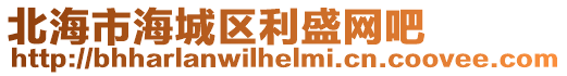 北海市海城區(qū)利盛網(wǎng)吧