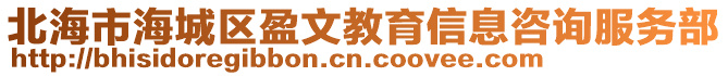 北海市海城區盈文教育信息咨詢服務部