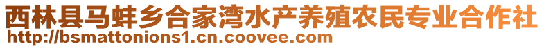 西林县马蚌乡合家湾水产养殖农民专业合作社