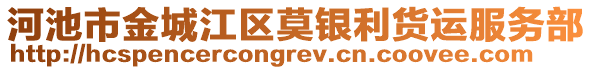 河池市金城江區(qū)莫銀利貨運服務(wù)部