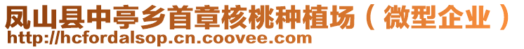 鳳山縣中亭鄉(xiāng)首章核桃種植場（微型企業(yè)）