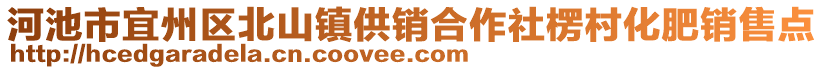 河池市宜州區(qū)北山鎮(zhèn)供銷合作社楞村化肥銷售點(diǎn)