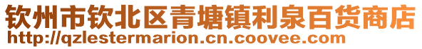 欽州市欽北區(qū)青塘鎮(zhèn)利泉百貨商店