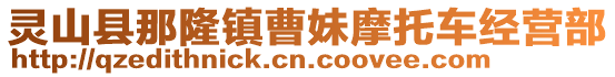 靈山縣那隆鎮曹妹摩托車經營部