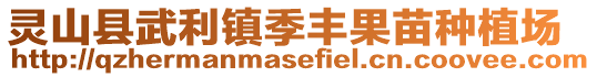 靈山縣武利鎮(zhèn)季豐果苗種植場