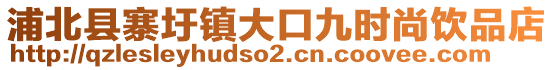 浦北縣寨圩鎮大口九時尚飲品店