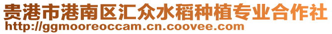 貴港市港南區(qū)匯眾水稻種植專業(yè)合作社