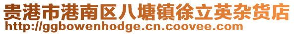 貴港市港南區(qū)八塘鎮(zhèn)徐立英雜貨店