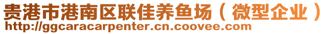 貴港市港南區(qū)聯(lián)佳養(yǎng)魚場（微型企業(yè)）